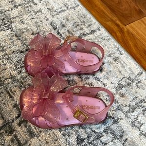 New mini Melissa jelly Bow sandals